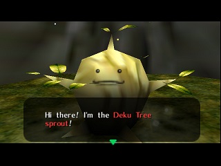 Zelda Ocarina Of Time su N64 : Il Tempio della Foresta