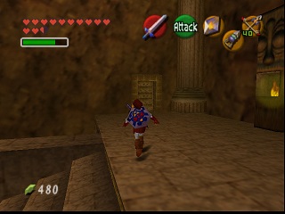 Zelda Ocarina Of Time Master Quest N64-এ : অগ্নি মন্দির
