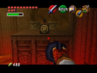 Zelda Ocarina Of Time Master Quest N64-এ : অগ্নি মন্দির