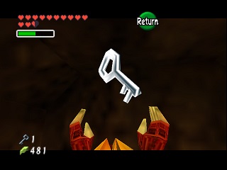 Zelda Ocarina Of Time Master Quest N64-এ : অগ্নি মন্দির