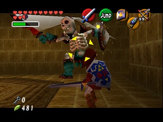 Zelda Ocarina Of Time Master Quest N64-এ : অগ্নি মন্দির