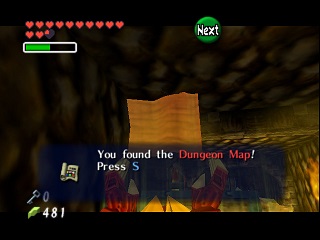 Zelda Ocarina Of Time Master Quest N64-এ : অগ্নি মন্দির
