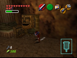 Zelda Ocarina Of Time Master Quest N64-এ : অগ্নি মন্দির