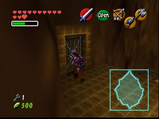 Zelda Ocarina Of Time Master Quest N64-এ : অগ্নি মন্দির