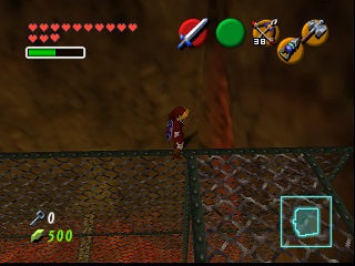 Zelda Ocarina Of Time Master Quest N64-এ : অগ্নি মন্দির
