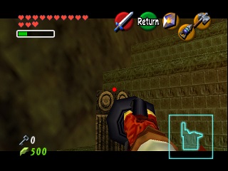 Zelda Ocarina Of Time Master Quest N64-এ : অগ্নি মন্দির