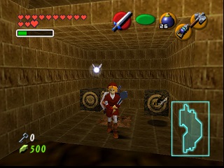 Zelda Ocarina Of Time Master Quest N64-এ : অগ্নি মন্দির