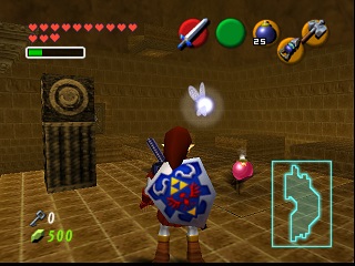 Zelda Ocarina Of Time Master Quest N64-এ : অগ্নি মন্দির