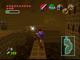Zelda Ocarina Of Time Master Quest N64-এ : অগ্নি মন্দির