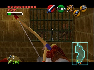 Zelda Ocarina Of Time Master Quest N64-এ : অগ্নি মন্দির