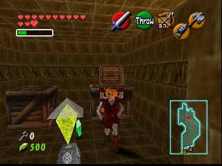 Zelda Ocarina Of Time Master Quest N64-এ : অগ্নি মন্দির