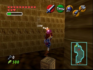 Zelda Ocarina Of Time Master Quest N64-এ : অগ্নি মন্দির