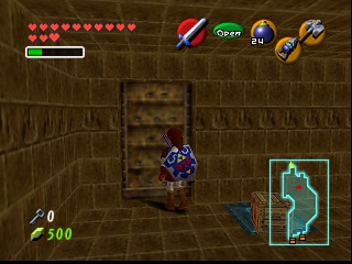 Zelda Ocarina Of Time Master Quest N64-এ : অগ্নি মন্দির