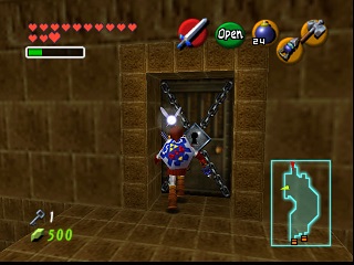 Zelda Ocarina Of Time Master Quest N64-এ : অগ্নি মন্দির
