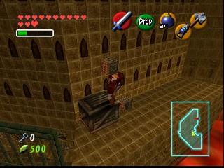 Zelda Ocarina Of Time Master Quest N64-এ : অগ্নি মন্দির