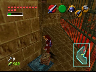 Zelda Ocarina Of Time Master Quest N64-এ : অগ্নি মন্দির