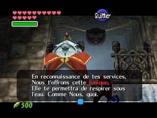 Zelda Ocarina Of Time sur N64 : Retour chez les Zoras