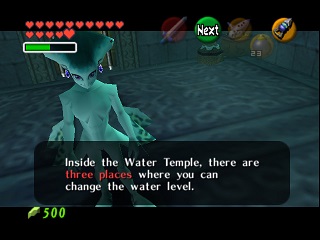 Zelda Ocarina Of Time Master Quest N64版 : 水之神殿 Zelda Ocarina Of Time Master Quest N64版 : 水之神殿