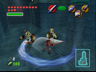 Zelda Ocarina Of Time Master Quest N64版 : 水之神殿 Zelda Ocarina Of Time Master Quest N64版 : 水之神殿