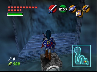 Zelda Ocarina Of Time Master Quest N64版 : 水之神殿 Zelda Ocarina Of Time Master Quest N64版 : 水之神殿