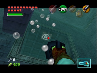 Zelda Ocarina Of Time Master Quest N64版 : 水之神殿 Zelda Ocarina Of Time Master Quest N64版 : 水之神殿