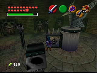 Zelda Ocarina Of Time Master Quest N64 पर : शैडो टेम्पल (Shadow Temple)