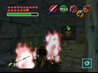 Zelda Ocarina Of Time Master Quest N64 पर : शैडो टेम्पल (Shadow Temple)
