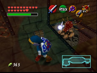 Zelda Ocarina Of Time Master Quest N64 पर : शैडो टेम्पल (Shadow Temple)
