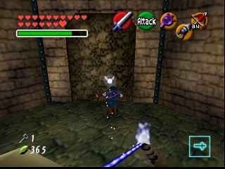 Zelda Ocarina Of Time Master Quest N64 पर : शैडो टेम्पल (Shadow Temple)
