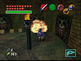 Zelda Ocarina Of Time Master Quest N64 पर : शैडो टेम्पल (Shadow Temple)