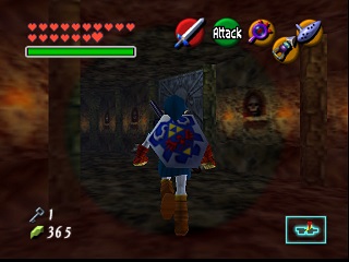 Zelda Ocarina Of Time Master Quest N64 पर : शैडो टेम्पल (Shadow Temple)