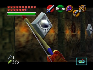 Zelda Ocarina Of Time Master Quest N64 पर : शैडो टेम्पल (Shadow Temple)