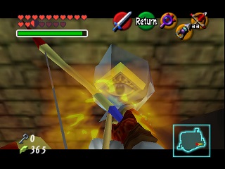 Zelda Ocarina Of Time Master Quest N64 पर : शैडो टेम्पल (Shadow Temple)