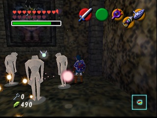 Zelda Ocarina Of Time Master Quest N64 पर : शैडो टेम्पल (Shadow Temple)