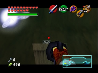 Zelda Ocarina Of Time Master Quest N64 पर : शैडो टेम्पल (Shadow Temple)