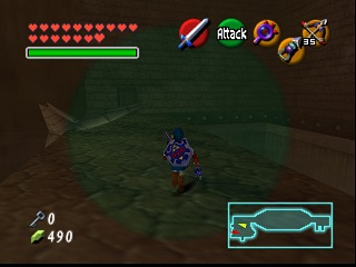 Zelda Ocarina Of Time Master Quest N64 पर : शैडो टेम्पल (Shadow Temple)