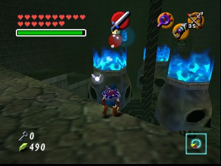 Zelda Ocarina Of Time Master Quest N64 पर : शैडो टेम्पल (Shadow Temple)