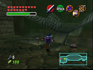 Zelda Ocarina Of Time Master Quest N64 पर : शैडो टेम्पल (Shadow Temple)