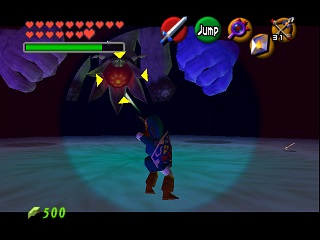 Zelda Ocarina Of Time Master Quest N64 पर : शैडो टेम्पल (Shadow Temple)