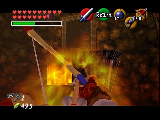 Zelda Ocarina Of Time Master Quest N64-এ : গেরুডো প্রশিক্ষণ কেন্দ্র এবং মরুভূমি