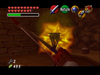 Zelda Ocarina Of Time Master Quest N64-এ : গেরুডো প্রশিক্ষণ কেন্দ্র এবং মরুভূমি