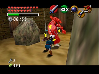 Zelda Ocarina Of Time Master Quest N64-এ : গেরুডো প্রশিক্ষণ কেন্দ্র এবং মরুভূমি