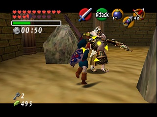 Zelda Ocarina Of Time Master Quest N64-এ : গেরুডো প্রশিক্ষণ কেন্দ্র এবং মরুভূমি
