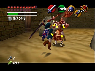 Zelda Ocarina Of Time Master Quest N64-এ : গেরুডো প্রশিক্ষণ কেন্দ্র এবং মরুভূমি
