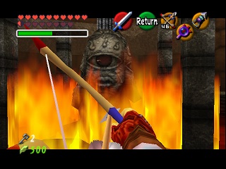 Zelda Ocarina Of Time Master Quest N64-এ : গেরুডো প্রশিক্ষণ কেন্দ্র এবং মরুভূমি