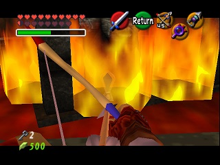Zelda Ocarina Of Time Master Quest N64-এ : গেরুডো প্রশিক্ষণ কেন্দ্র এবং মরুভূমি