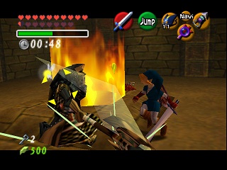 Zelda Ocarina Of Time Master Quest N64-এ : গেরুডো প্রশিক্ষণ কেন্দ্র এবং মরুভূমি