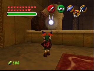Zelda Ocarina Of Time Master Quest N64 पर : आत्मा का मंदिर (बाल लिंक)