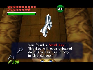 Zelda Ocarina Of Time Master Quest N64 पर : आत्मा का मंदिर (बाल लिंक)