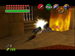 Zelda Ocarina Of Time Master Quest N64 पर : आत्मा का मंदिर (बाल लिंक)